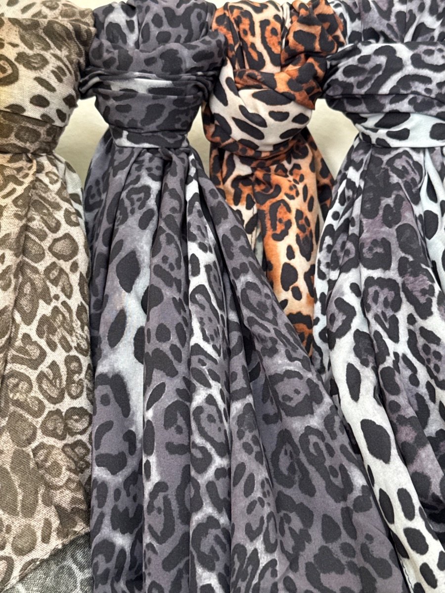 Animal Print Shawl - Default
