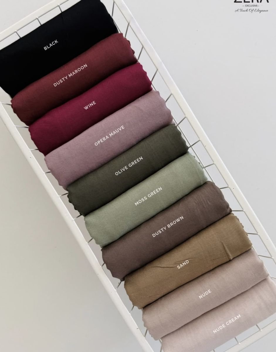 Zera Premium Modal Cotton Shawl - Multiple Colors