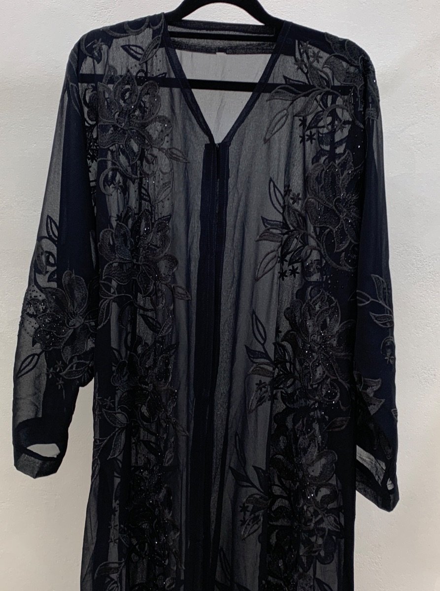 Sheer Layer Abaya - Default